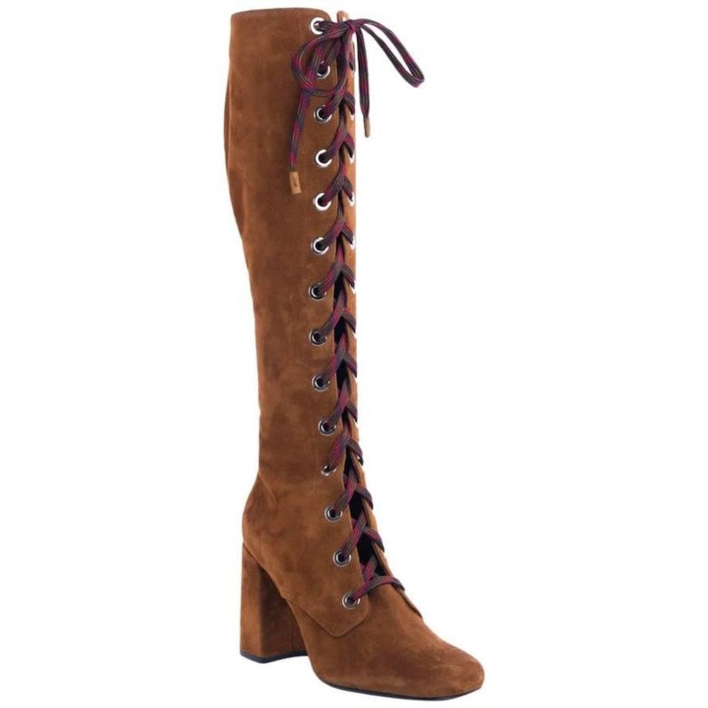 NWOT Suede Prada Boots